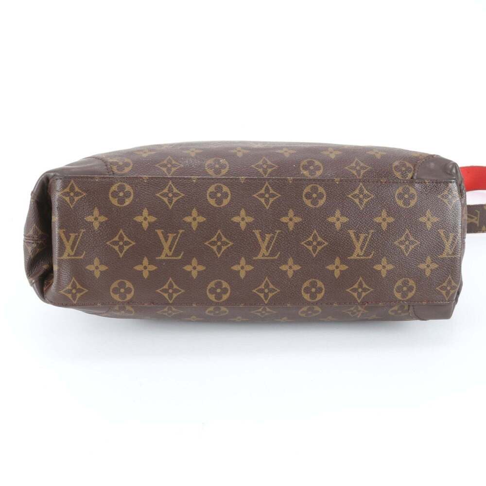 LOUIS VUITTON Brown Monogram Leather Shoulder Bag - Picture 6 of 12